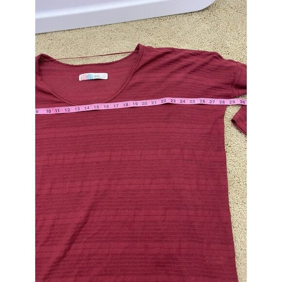 Free People FP Beach Womens Coverup OS One Size Red Long Sleeve Lightweight - Picture 6 of 7